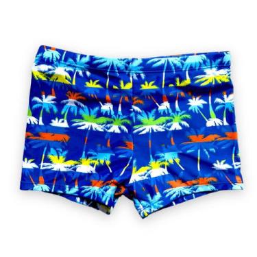 Imagem de Sunga Box Boxer Juvenil Shortinho Lisa Coqueiro Masculina - Anj Modas,