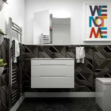 Imagem de Gabinete de Banheiro com Cuba 80cm Jazz - Mazzu