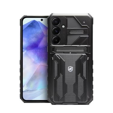 Imagem de Gshield Capa Case Capinha Snap Guardian com Alça Kickstand e Compartimento Exclusivo para Guardar Cartões, Samsung Galaxy (A55)