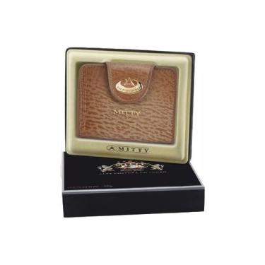 Imagem de Carteira Feminina Mitty Couro 100% Legitimo FMFPL BEGE