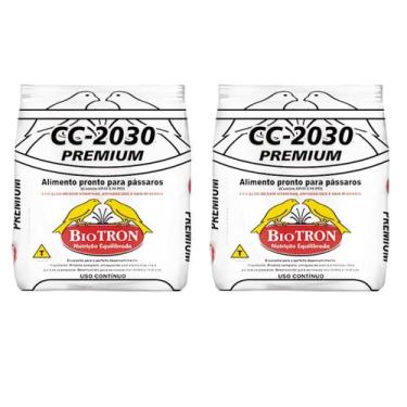 Imagem de Kit 2 Farinhada CC 2030 Premium 1kg - Biotron - Biotron Zootécnica