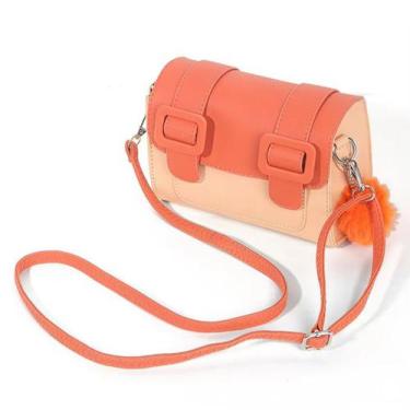 Imagem de Bolsa Case De Ombro Para Instax Mini 11 / 12 - Laranja - Mk Photo