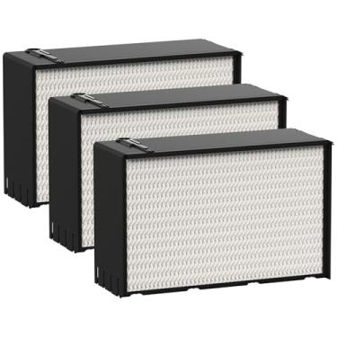 Imagem de Carmerny Pacote com 3 unidades de substituição de filtro de umidificador Super Wick 1045 compatível com Essick Air AirCARE H12300, H12300HB, H12400, H12400HB, H12600, H12600, H12001, H12AEUO, H12AUKP