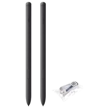 Imagem de YJSK 2 canetas de substituição Tab S6 Lite S para Samsung Galaxy Tab S6 Lite 2020/2022/2024 Tablet Tab S6 Lite Pen Tab S6 Lite Stylus Pen (cinza)