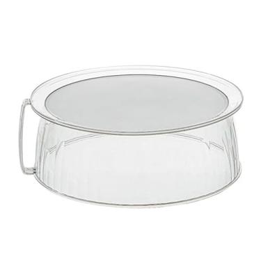 Imagem de DimyFew Cobertura para Alimentos para Micro-ondas, Portátil com Alça, Superfície Lisa