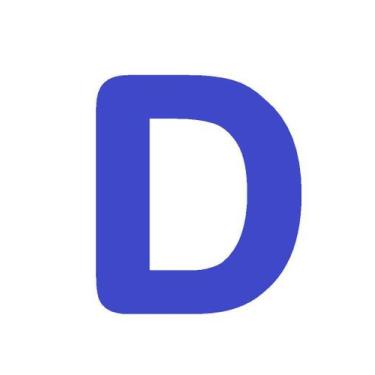 Imagem de Letras em EVA Alfabeto Azul Royal - 14cm - Extra Festas, D