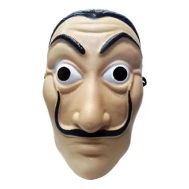 Imagem de Mascara Salvador Dali La Casa De Papel Fantasia Festa - Brasil Flex