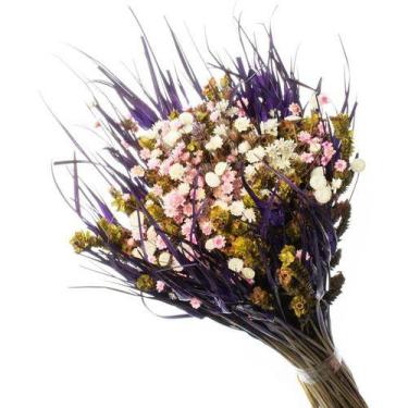 Imagem de Buque de Flor Seca Estrelinha Presente Decoração - Pratico Desidratado