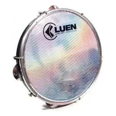 Imagem de Pandeiro luen 10 abs pele holográfico sortido 40064s