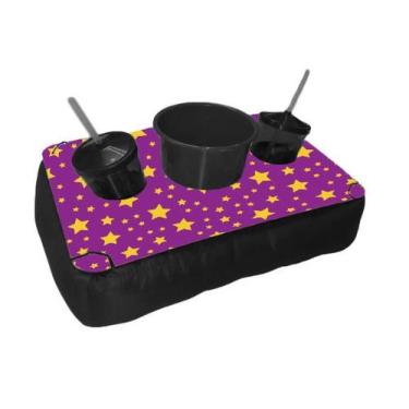 Imagem de Almofada Pipoca com Balde + 2 Copos Kit Cinema Filme Series - Deluzz, 