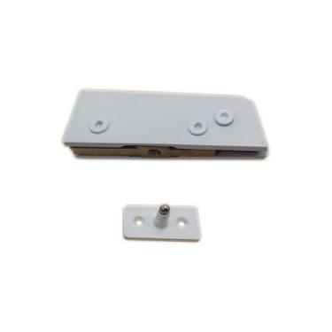 Imagem de Dobradiça inferior + pivô para porta pivotante de vidro temperado blin