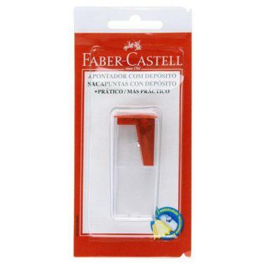 Imagem de Apontador com Depósito Vermelho Faber Castell 1Un
