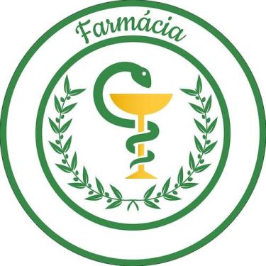 Imagem de Painel De Festa Redondo 1,50x1,50 - Profissão Farmácia Verde 021 - Via