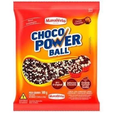 Imagem de Cereal Micro Choco Power 500g - Mavalério, Branco, Marrom