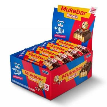 Imagem de Barra de Proteína Mukebar Paçoquita Display 12x60g - +MU