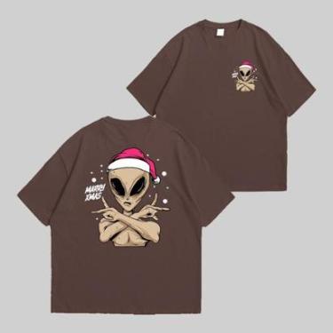 Imagem de Camiseta Techmalhas Oversized Larga Básica Academia Masculina-Masculino