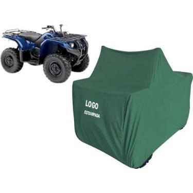 Imagem de Capa Tecido Resistente Para Quadriciclo Yamaha Kodiak 400 - Mz, Verde