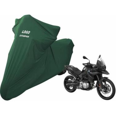 Imagem de Capa Para Moto Bmw F 850 F 750 GS Tecido Contra Riscos - Mz, Verde