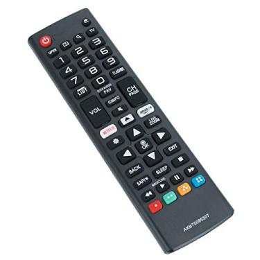 Imagem de Allimity AKB75095307 Controle remoto adequado para LG TV 60UJ6350 60UJ6540 65UJ6050 65UJ6200 65UJ6300 65UJ6350 65UJ6520 65UJ6540 65UJ65UJ6540 580 7 0UJ6520 70UJ6570 70UJ657A 75UJ6450 75UJ6470 75UJ6520