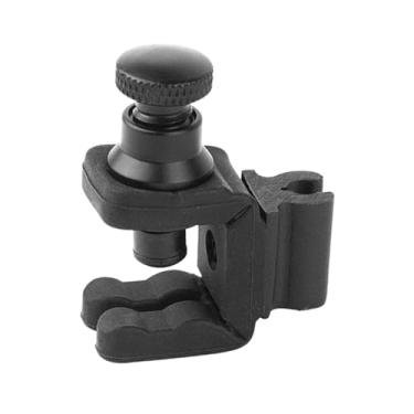 Imagem de menolana Clipe para microfone de instrumento, suporte para saxofone, braçadeira estável, fácil fixação, braçadeira para barítono, buzina, flugelhorn