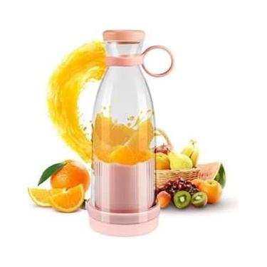 Imagem de Mini Liquidificador Portátil Suco Milk Shake USB 420ml