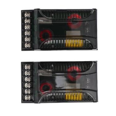 Imagem de Divisor de Frequência do Alto-falante do Carro ABS Metal 2 Unidades 2 Vias Crossover de áudio do Carro Proteção contra Sobrecorrente Universal Dissipação de Calor Divisor de