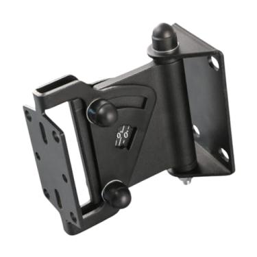 Imagem de AsrMyjcx Alto-falante montado na parede suporte de montagem resistente espaço economia universal alto-falante prateleira de parede para som surround quarto