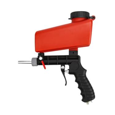 Imagem de Kit de pistola de jateamento de areia, bocal de pistola de alimentação de sifão, remove manchas de ferrugem e sujeira da tinta das superfícies, compressores de ar até 150 Psi jateamento de areia para