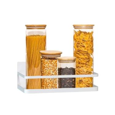 Imagem de Organizador de temperos Gaveta de Organização Porta Temperos Magnético Serve em Geladeira Microondas e para Organização da Casa Supra Supply (Branco)