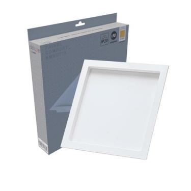 Imagem de Painel Led Comfort Quadrado Embutir Recuado 6W 2700K Bivolt - Avant