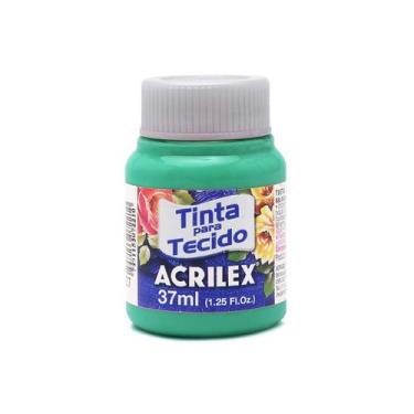Imagem de Tinta Para Tecido Acrilex Fosca 37ml Escolha a Cor, 822 - VERDE COUNTR