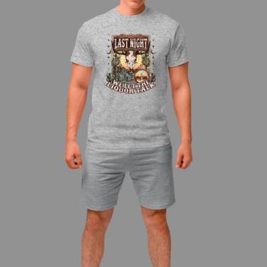 Imagem de Camisetas Básica Masculina Moda De Country confortável Manga Curta Gol