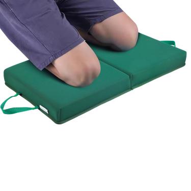 Imagem de OFiSEXPT Almofada de ajoelhar, almofada de espuma macia para suporte de joelho, resistente à água, jardinagem, banho de bebê, material de treino, leve (verde)