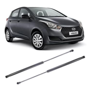 Imagem de PAR AMORTECEDOR DA TAMPA TRASEIRA PORTA MALA MOLA A GAS HB20 1.0 12V 1.6 16V 2012 A 2019