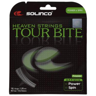 Imagem de Corda Solinco Tour Bite 16L 1.25mm Prata - Set Individual