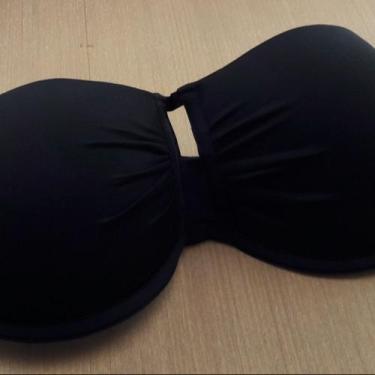 Imagem de Sutiã Plus Size sem alça + Extensor - D'Mattos Confecção, Preto, 52