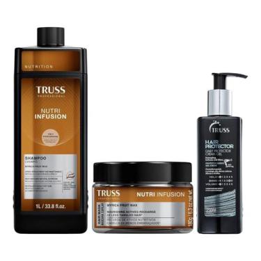 Imagem de Kit Truss Nutri Infusion - Shampoo 1L + Máscara 180g + Hair Protector 