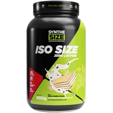 Imagem de Iso Size Zero Lactose 900g Sabor Wafer Cookies Synthesize