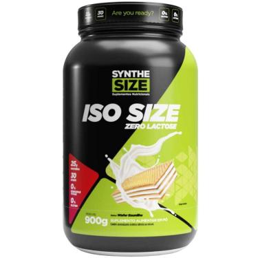 Imagem de Iso Size Zero Lactose 900g Sabor Wafer Baunilha - Synthesize