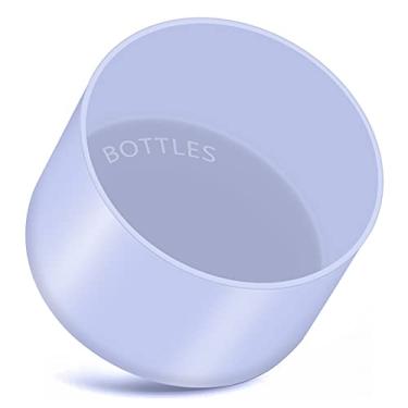 Imagem de WUQID Capa protetora de silicone para botas de 340.2 g-1,134.0 g Hydro Sport Flask/Stanle Water Bottles Tumbler Capa inferior antiderrapante para todas as garrafas de água Largura inferior de 7,2-7,5