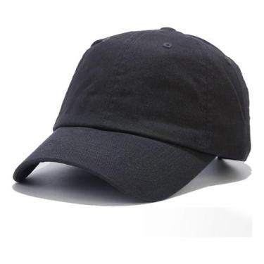 Imagem de Boné Estilo Baseball Aba Curva Ajuste De Metal Liso - Chapelaria Vinta