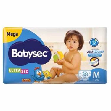 Imagem de Fralda baby sec mega  m /38 - Manikraft