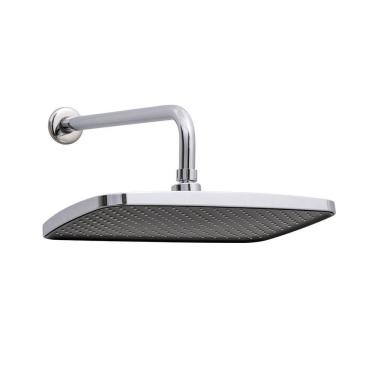 Imagem de Ducha Chuveiro Retangular de Parede Amapari Pingoo.casa - Prata