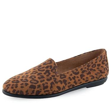 Imagem de Aerosoles Mocassim feminino Betunia, Bronzeado, 35
