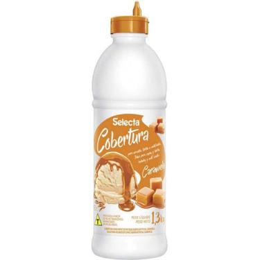 Imagem de Cobertura Para Sorvete Sabor Caramelo 1,3kg Selecta