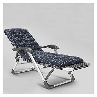 Imagem de Cadeira reclinável de pátio, cadeira de gravidade zero, cadeira Shiba Rack de tubo de liga de alumínio, superfície de cama alargada 52 cm/20,47 polegadas, cadeira de acampamento acolchoada, tamanho