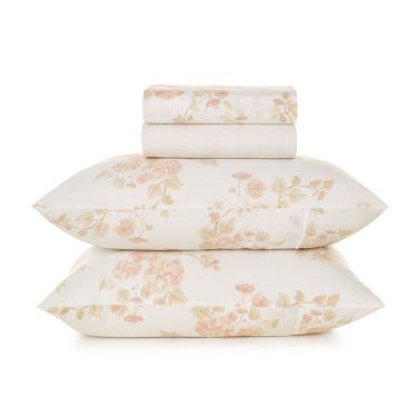 Imagem de Jogo de Cama Queen Karsten Percal 160 Fios 100% Algodão Thalia