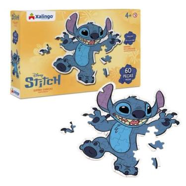 Imagem de Quebra-Cabeça Infantil Stitch 60 Peças Xalingo - 12210