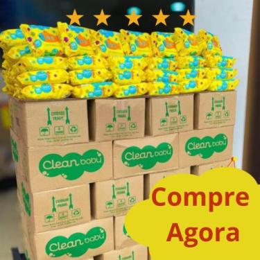 Imagem de Lenço Toalha Umedecidas Clean Baby 500 Unidades - Wipex
