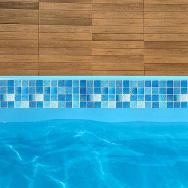 Imagem de Adesivo borda para Piscina Faixa 1m x 20cm 10und - lene adesivos, Alx0